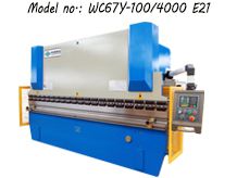 100吨4米简略单纯数控折弯机